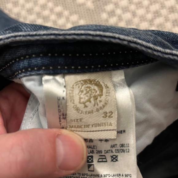 Diesel Vintage Viker Jeans 0811l wash - Picture 3 of 5